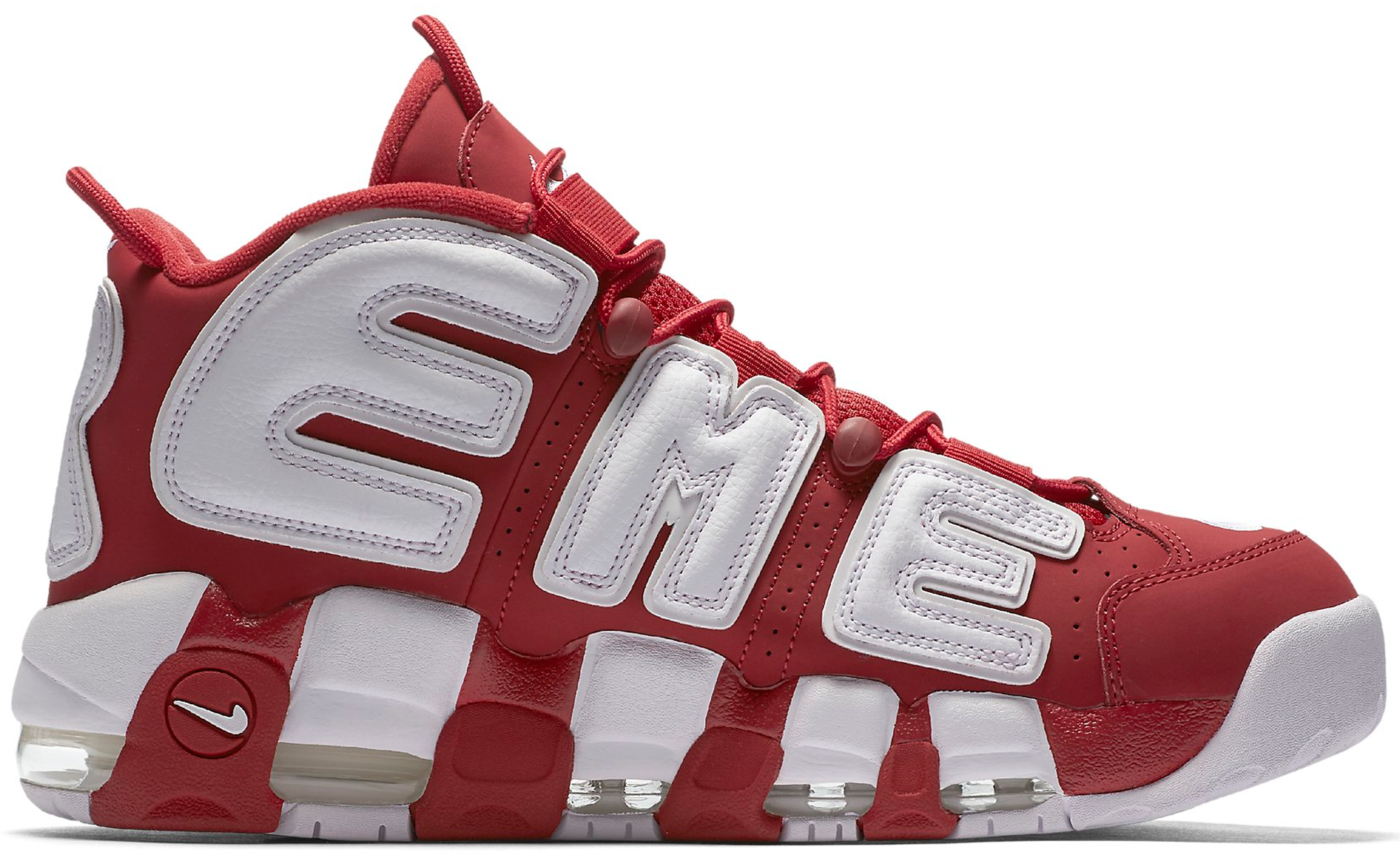 Supreme x Air More Uptempo Red - News