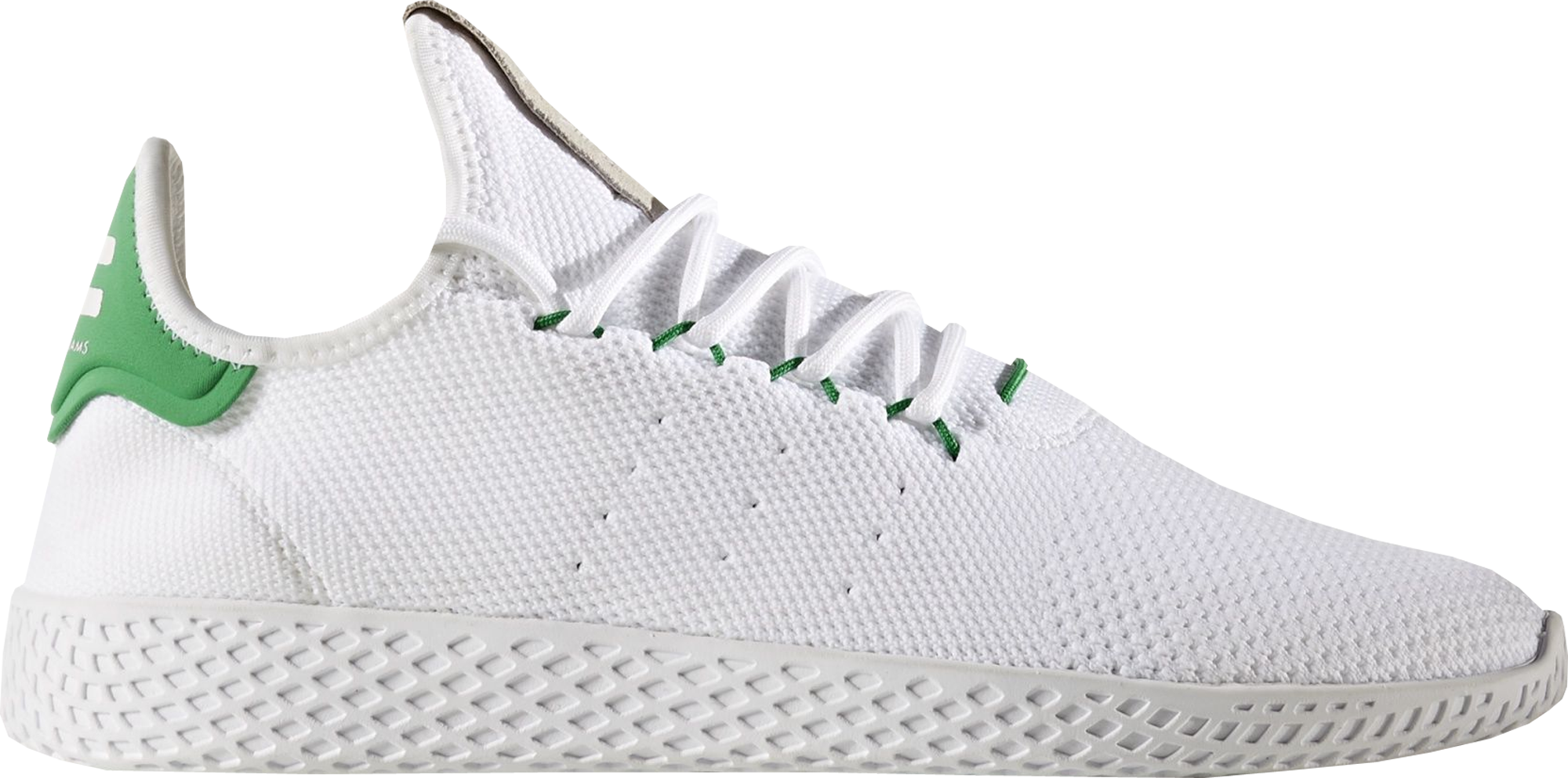 knoflook Bedankt Plenaire sessie Pharrell Williams x adidas Tennis Hu White Green - StockX News