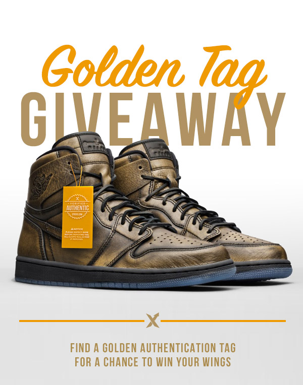 Find a Golden Authentication Tag Win Free Sneakers - StockX News
