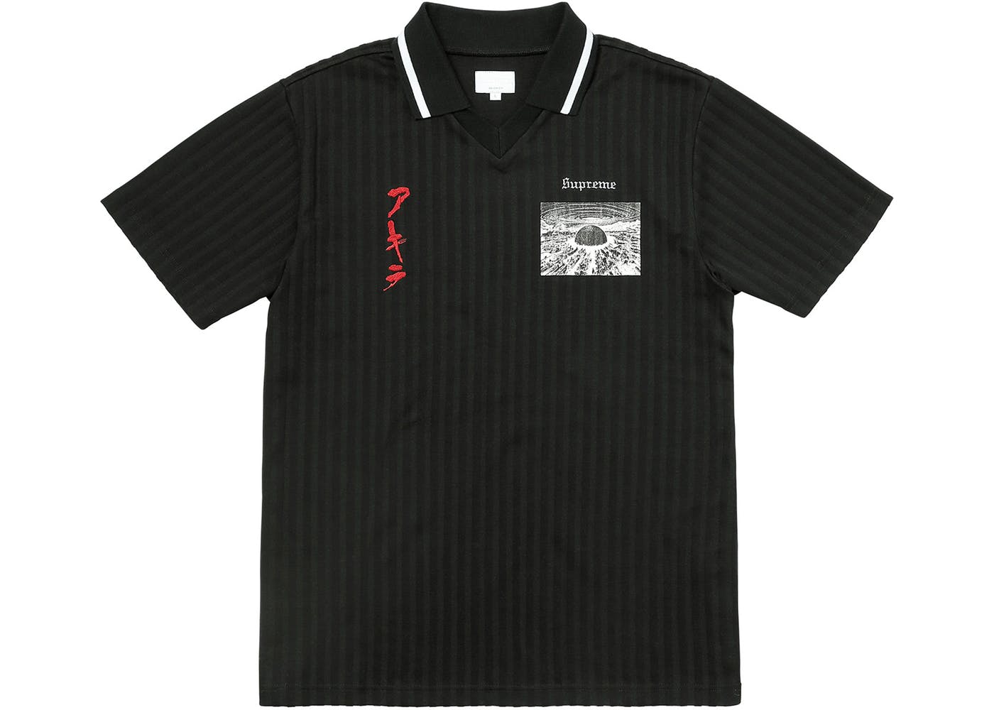 Black Supreme AKIRA Soccer Top - StockX News