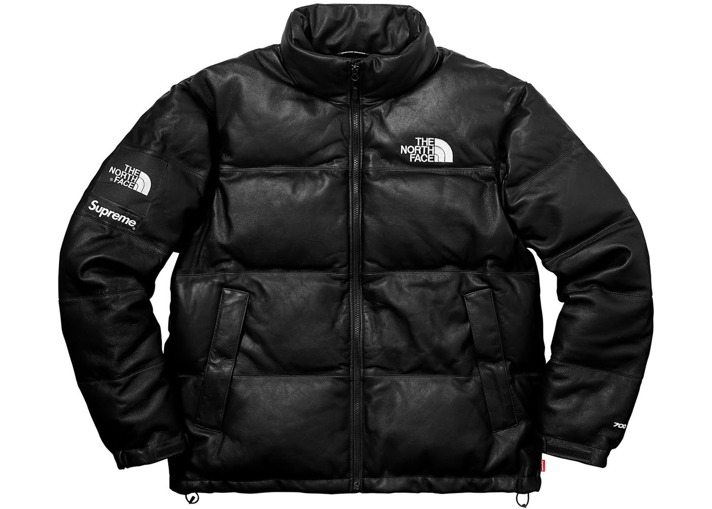 Black Supreme The North Face Leather Nuptse Jacket - StockX News