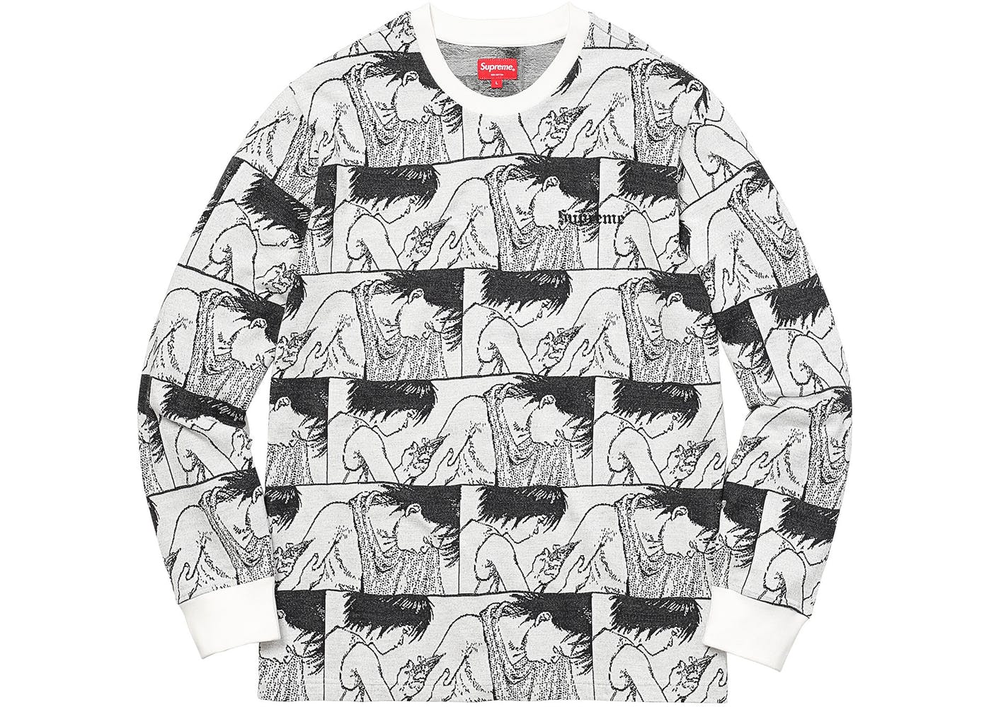 supreme akira Jacquard Long Sleeve Top-