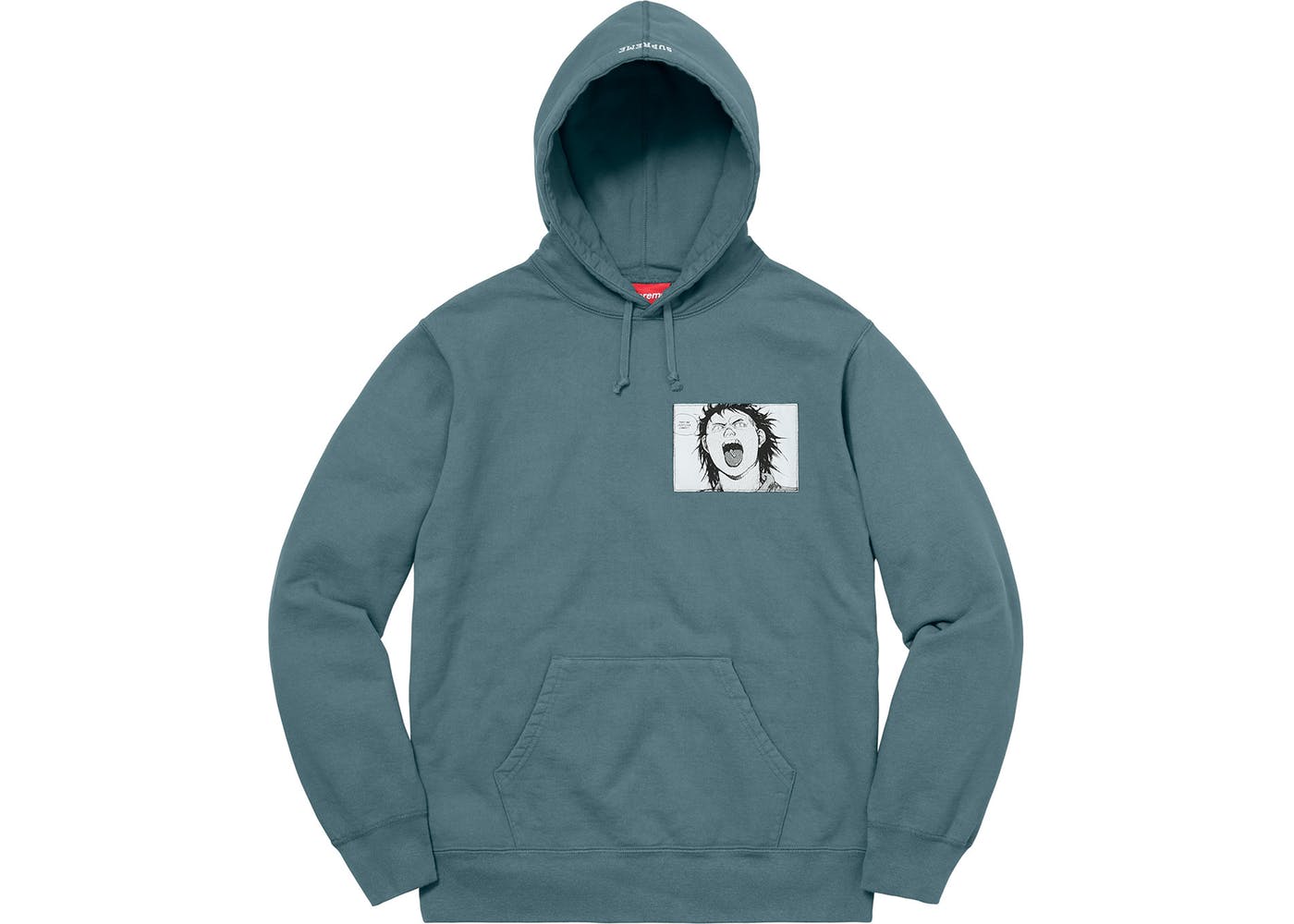 Supreme AKIRA Patches Hooded Sweatshirt Slate - StockX News