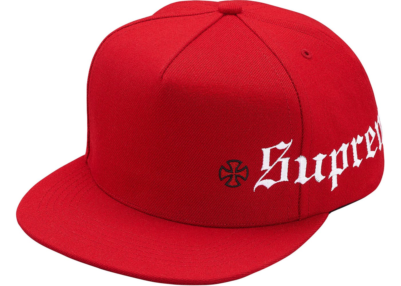 Supreme Independent Old English 5-Panel Red - StockX News