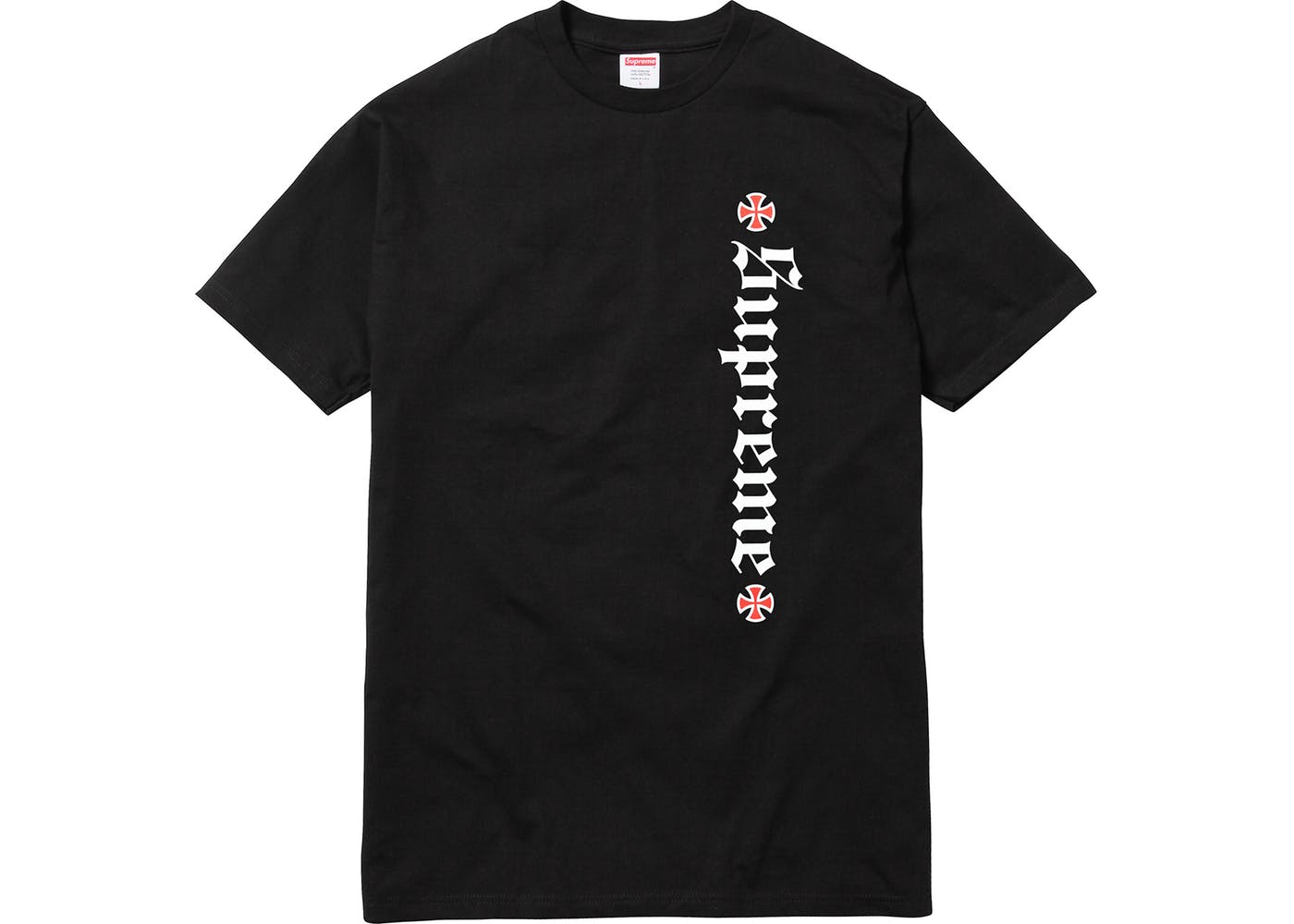 Supreme Independent Old English Tee Black - StockX News