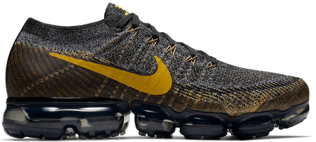 vapormax black mineral gold