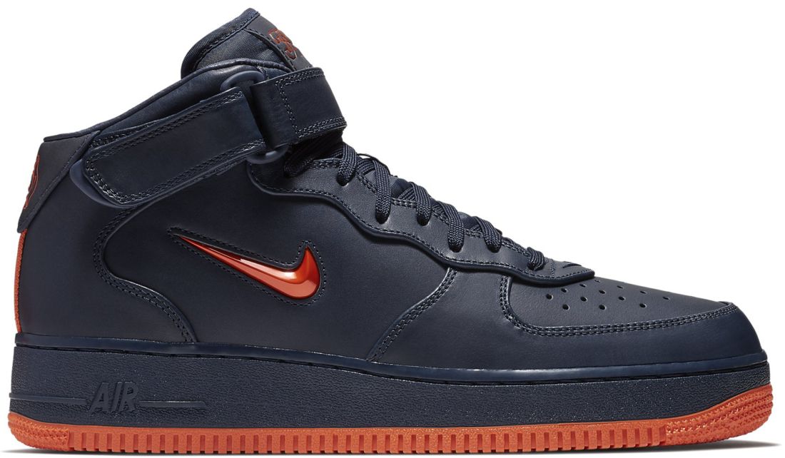 Nike Air Force 1 Mid NYC Obsidian Orange - StockX News