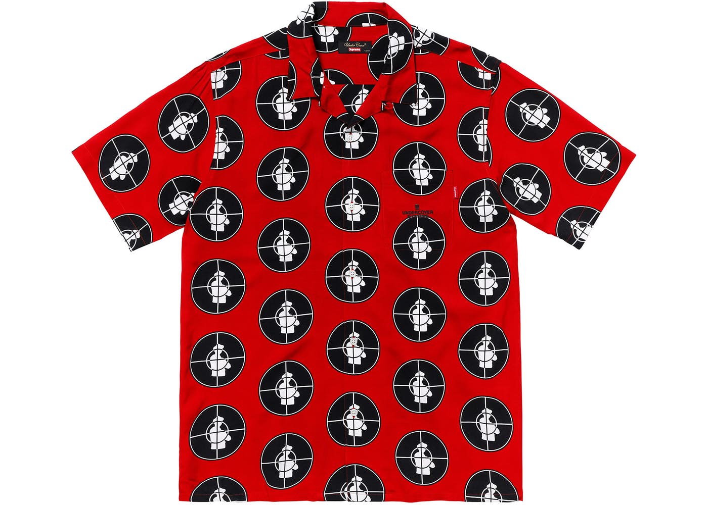 Supreme UNDERCOVER/Public Enemy Shirt Red