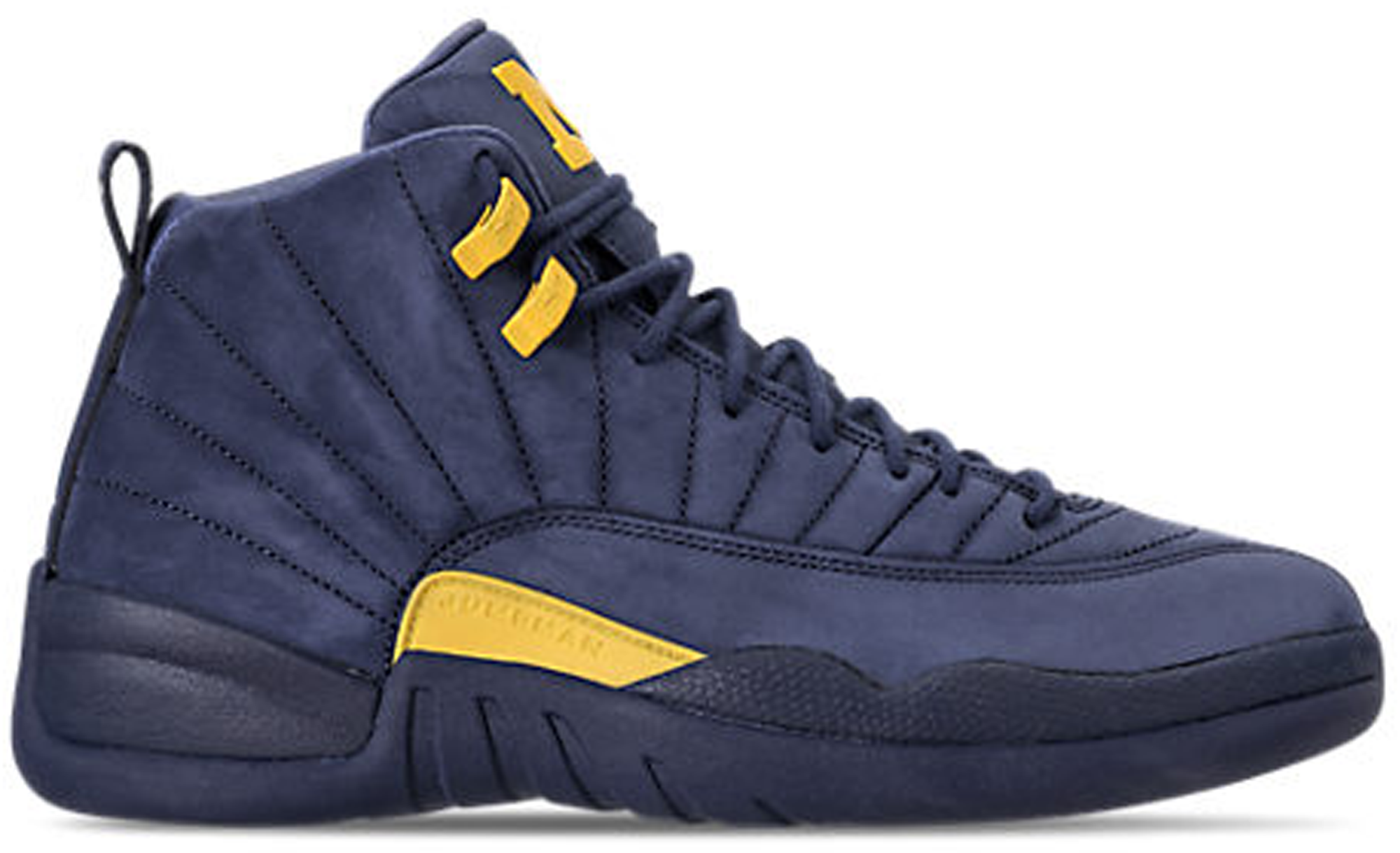 Nike air jordan 12 michigan best sale