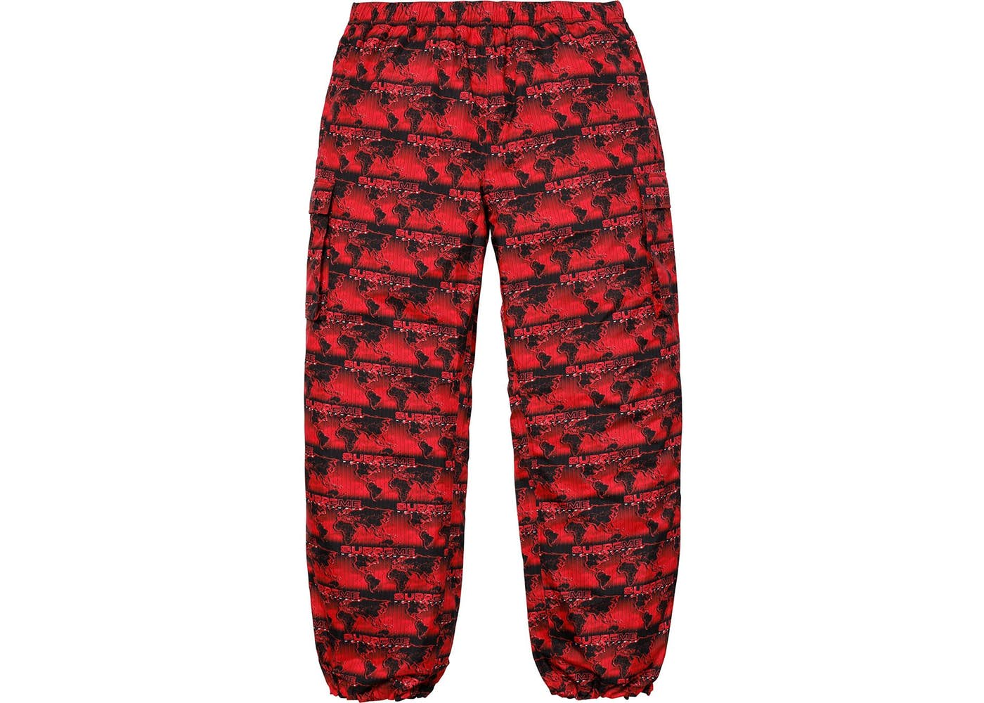 Supreme World Famous Taped Seam Cargo Pant Red