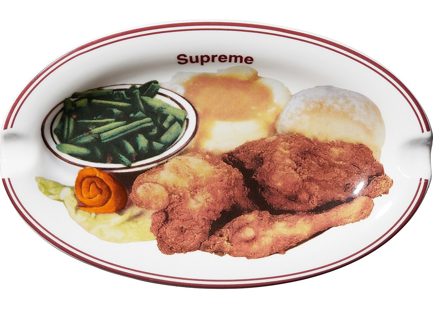 国内外の人気集結！ 新品 灰皿 皿 Plate Dinner Chicken Supreme