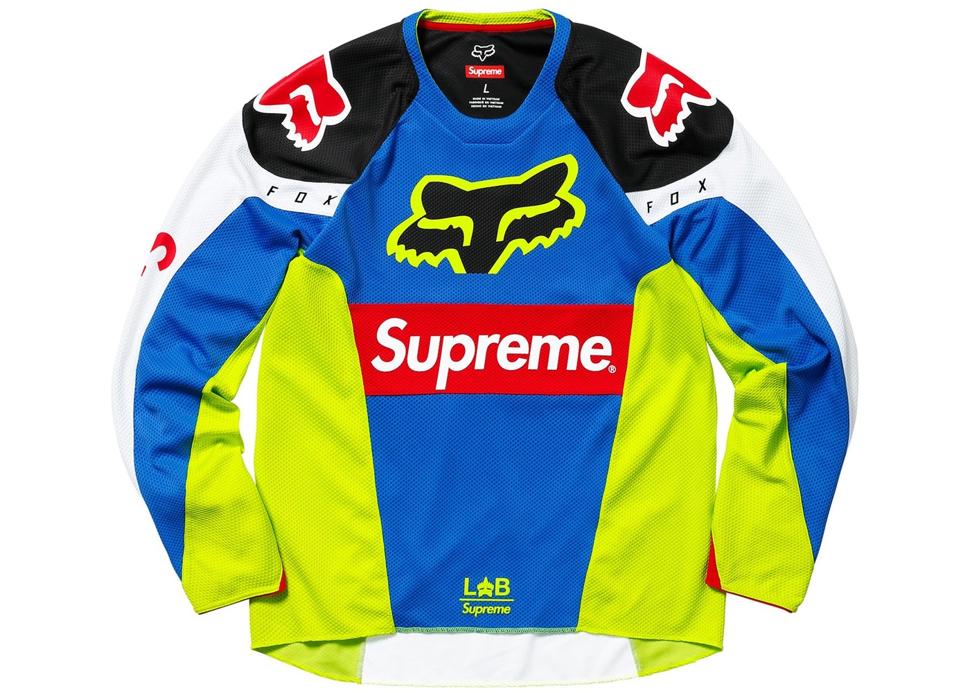 【Mサイズ】 supreme シュプリーム Fox racing jarsey