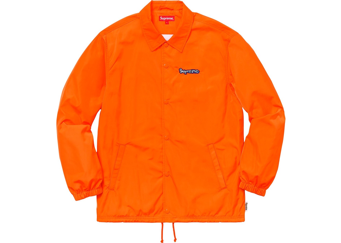 Supreme NYC Coaches Jacket Orange