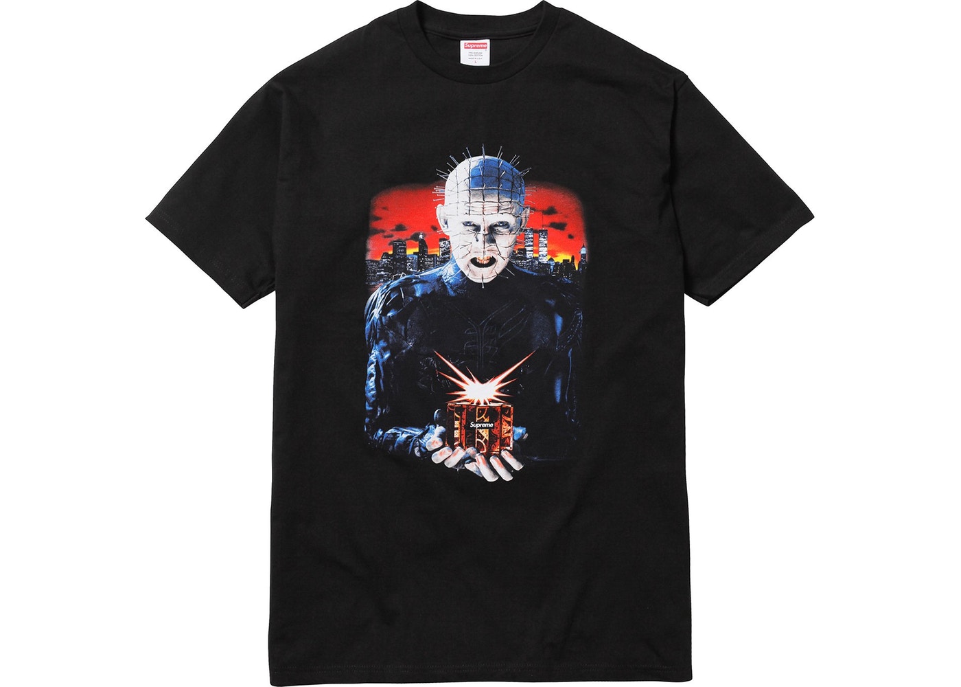 Supreme Hellraiser Hell on Earth Tee Black Spring Summer 2018