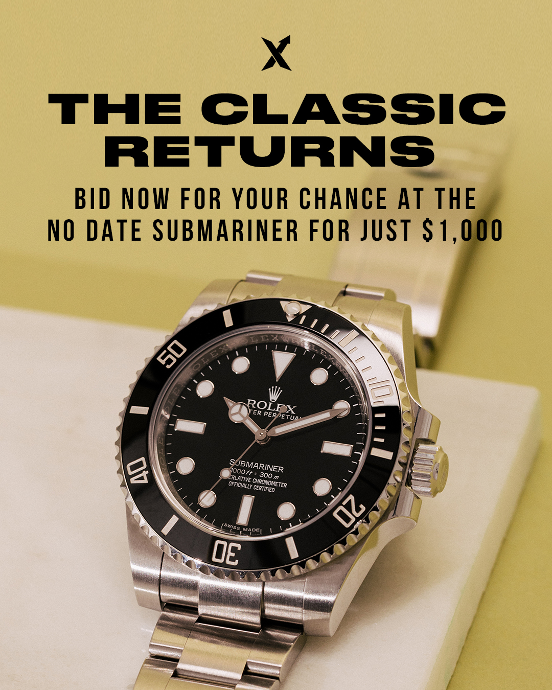 Rolex submariner stockx sale