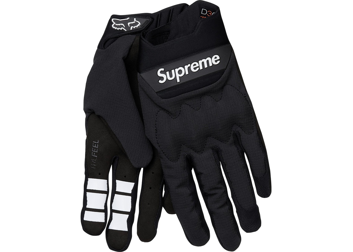 Buy Supreme x Fox Racing Bomber Lt Gloves 'Black' - SS18A7 BLACK