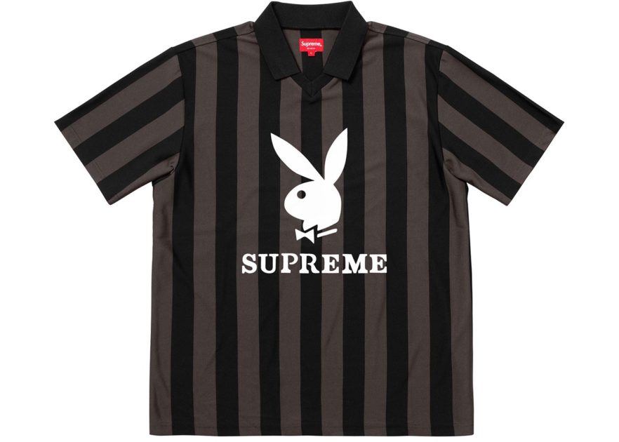 Supreme Playboy Soccer Jersey Black StockX News