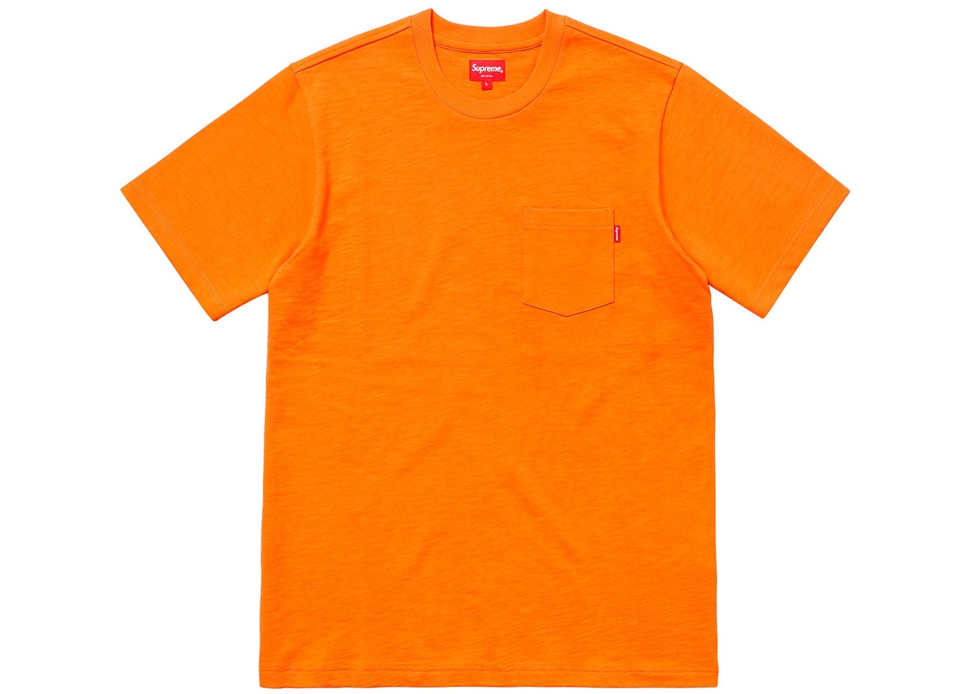 Supreme Pocket Tee Orange StockX News