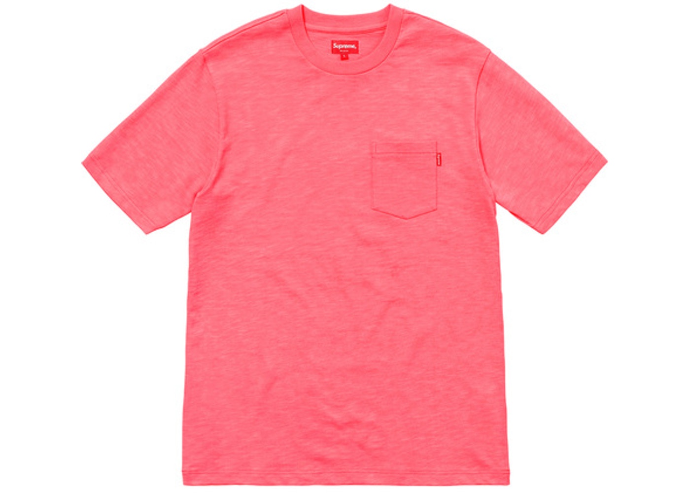 Supreme Pocket Tee Hot Pink - StockX News