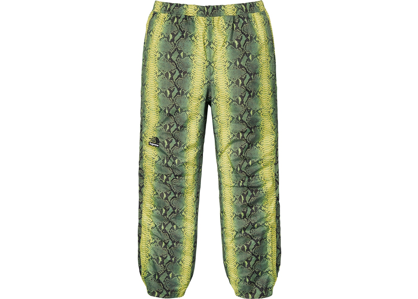 Supreme The North Face Snakeskin Taped Seam Pant Green