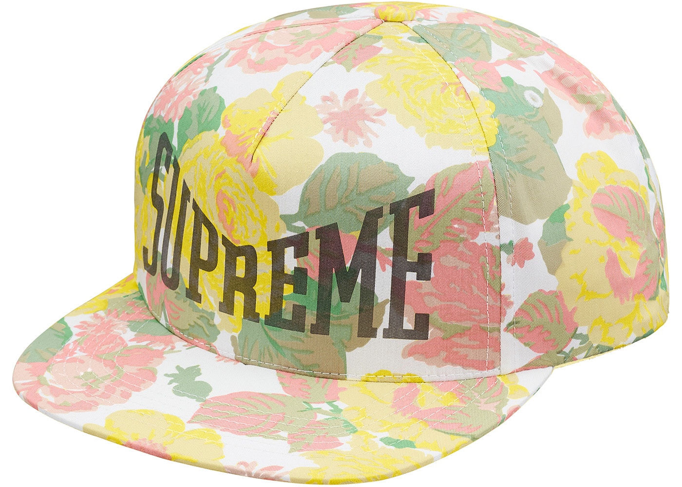 Supreme Floral 5-Panel Cap π-