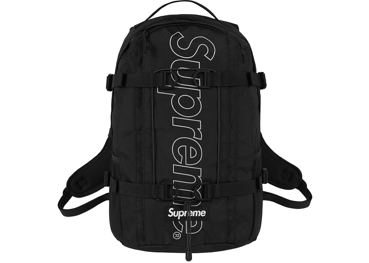 Supreme Backpack FW18 Black Reflective