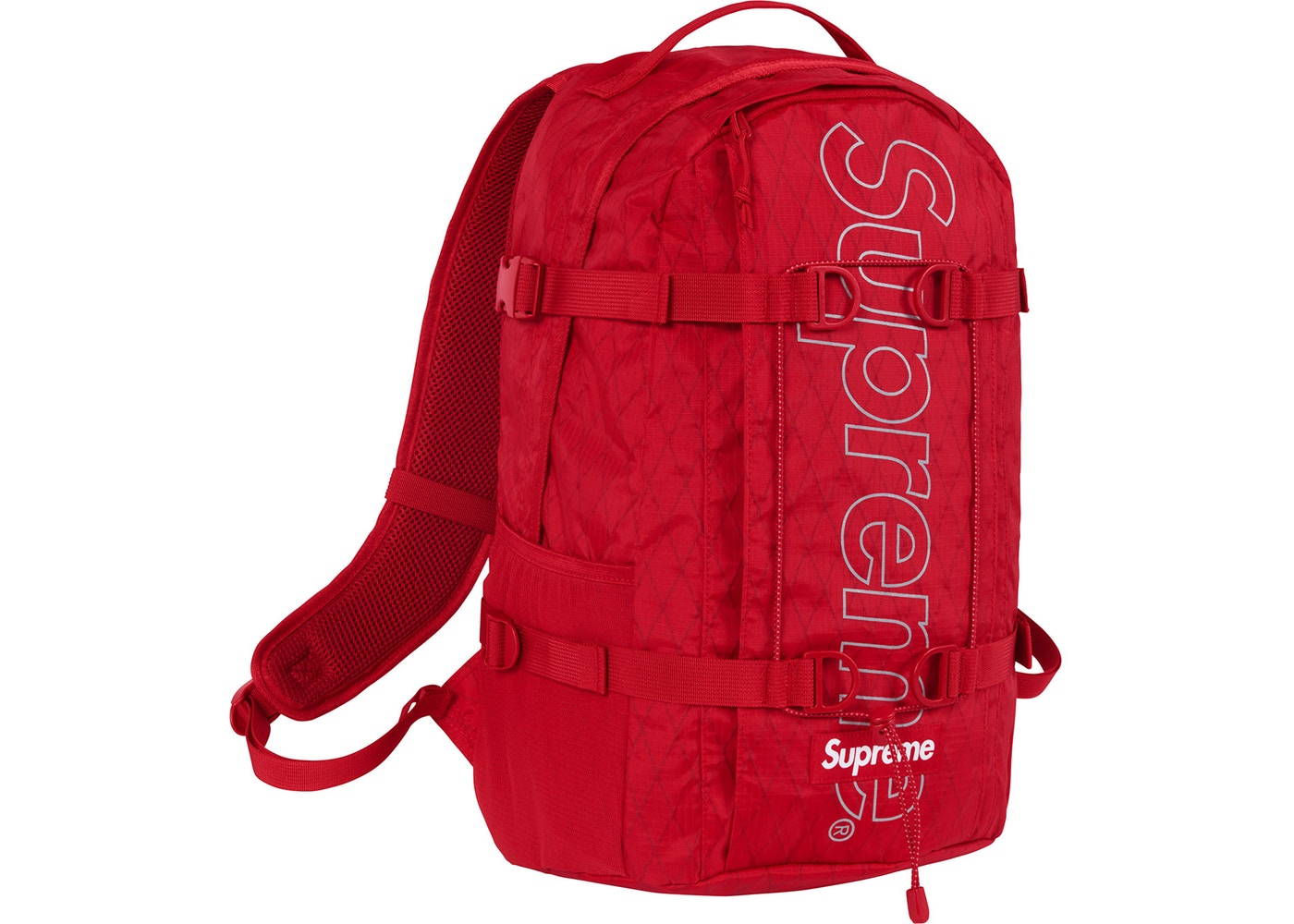 新品 supreme 18fw Backpack Red スーパーボール付-