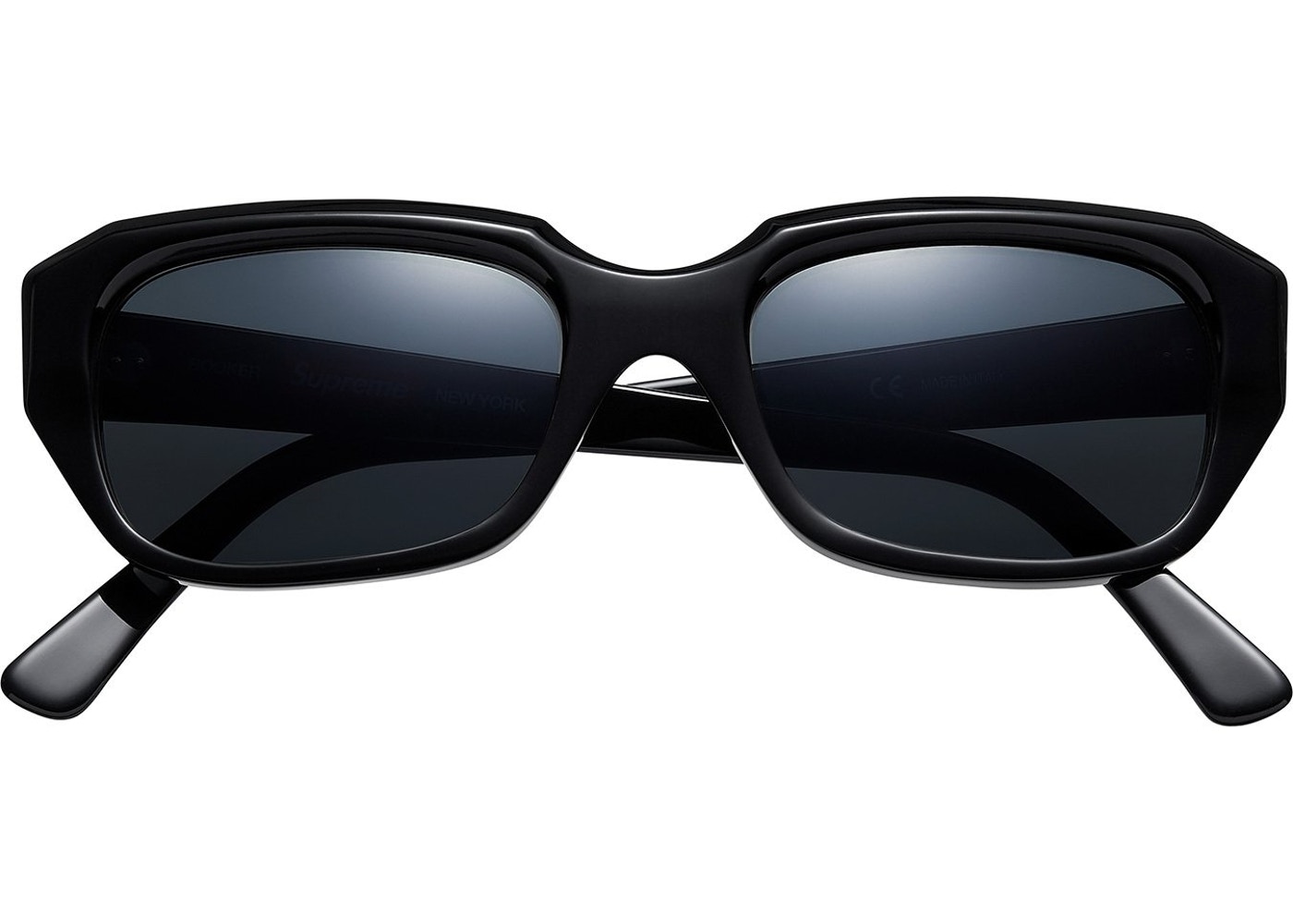 Supreme Sunglasses Black 黒/金-