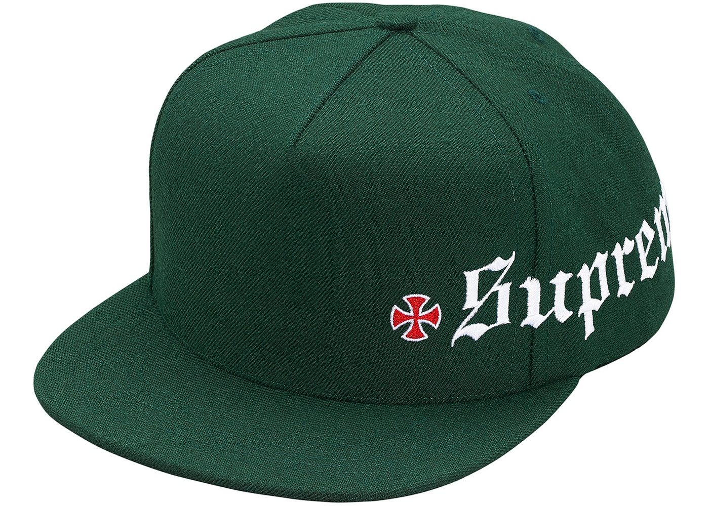 Supreme Independent Old English 5-Panel Dark Green Fall/Winter 2017