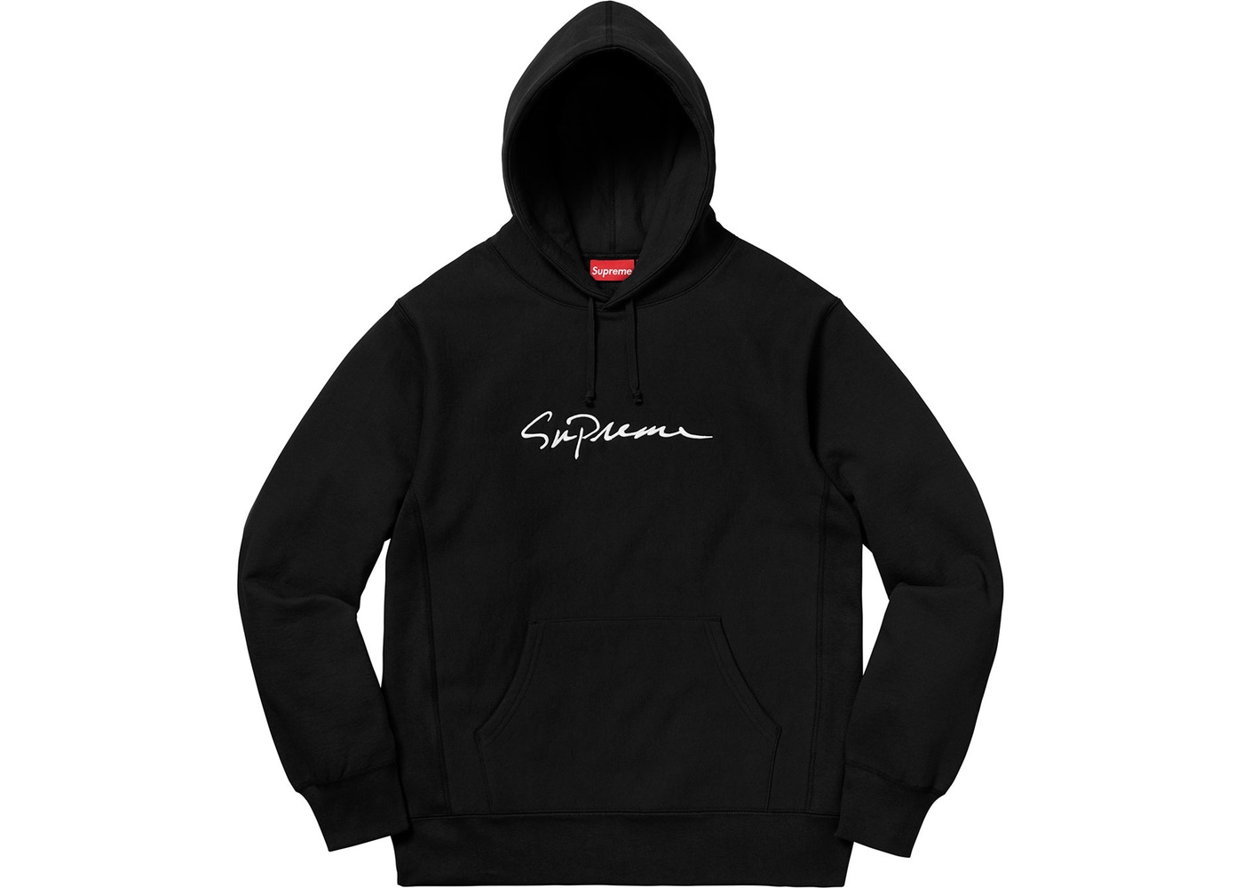 Supreme cheap script hoodie