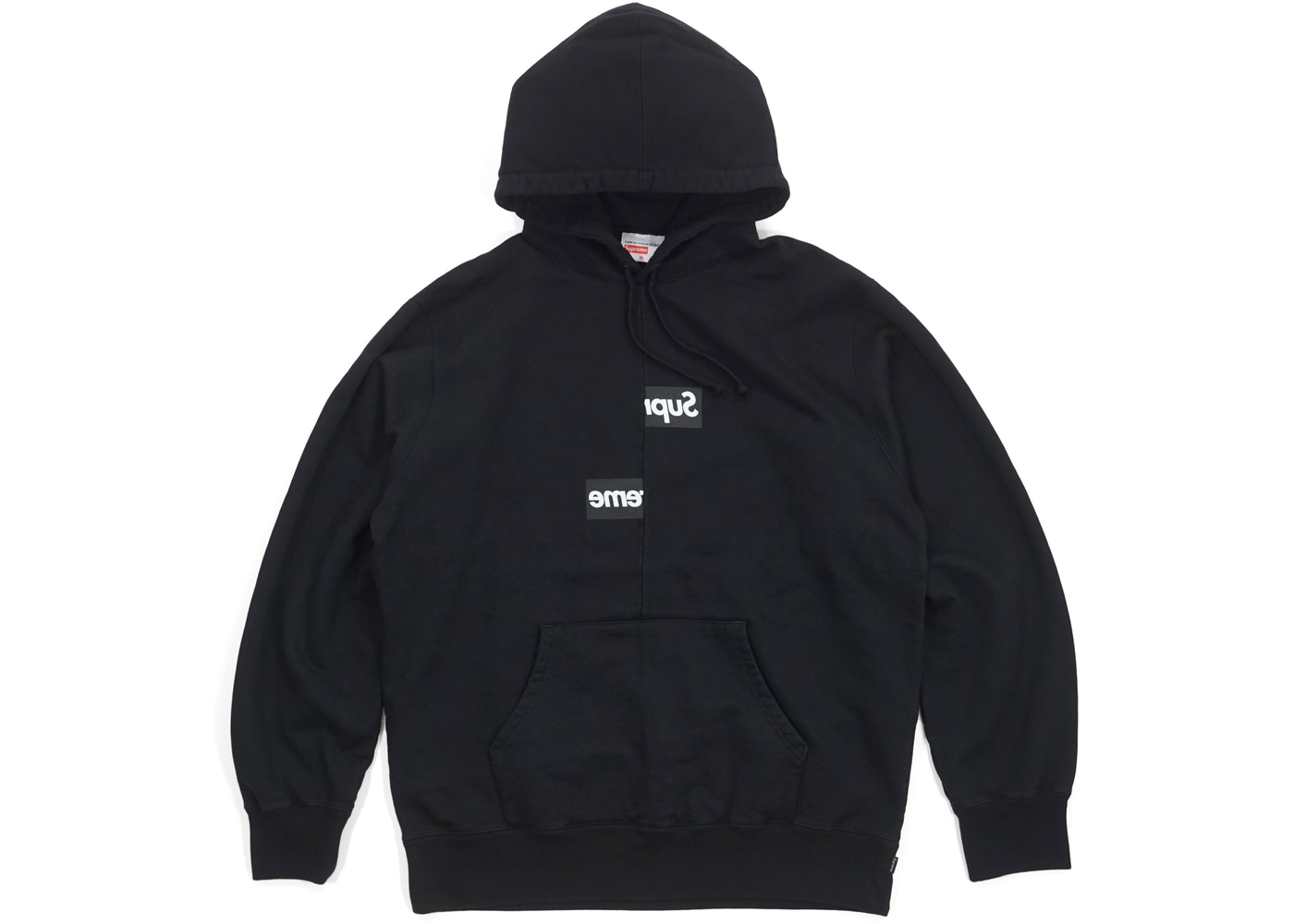 supreme cdg split box logo hooded XL