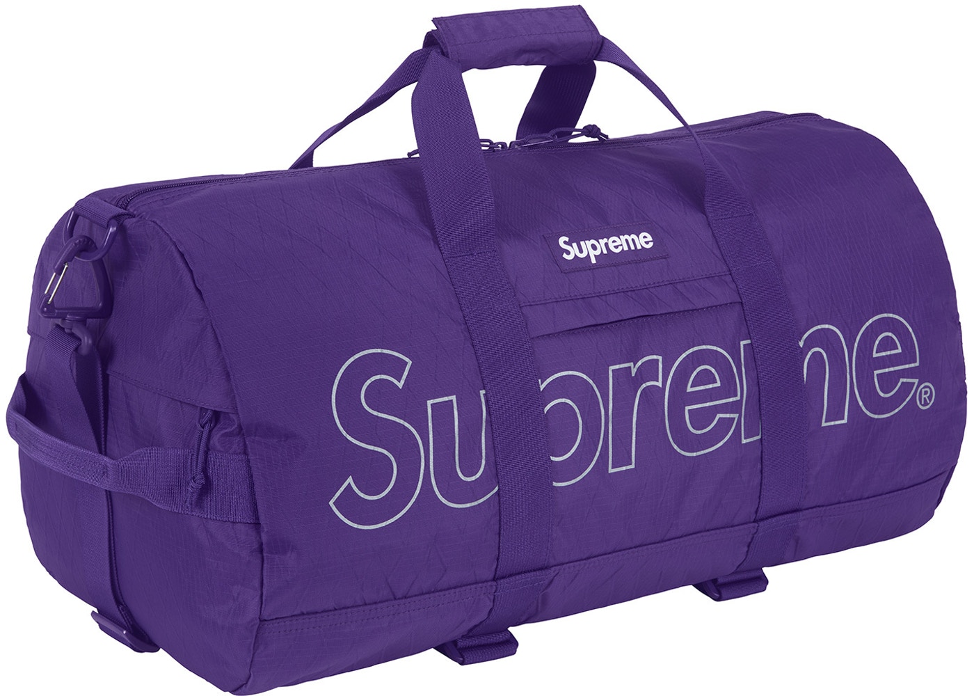 Classroom Siege bound Supreme Duffle Bag (FW18) Purple - StockX News