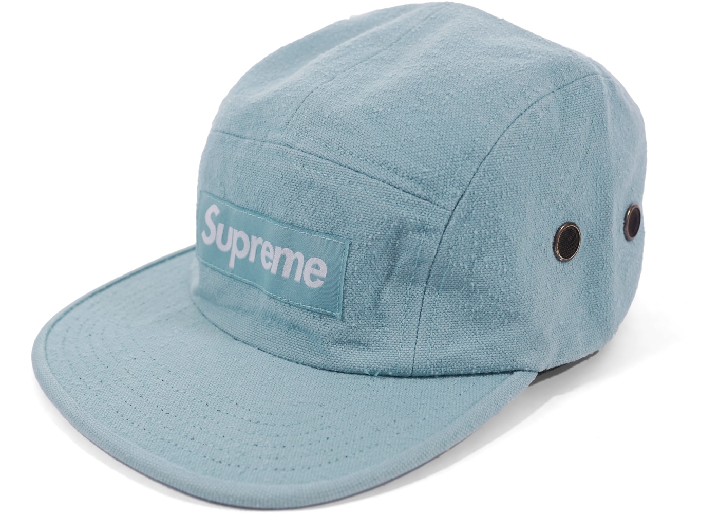 Supreme Napped Canvas Camp Cap Dusty Teal Fall/Winter 2018