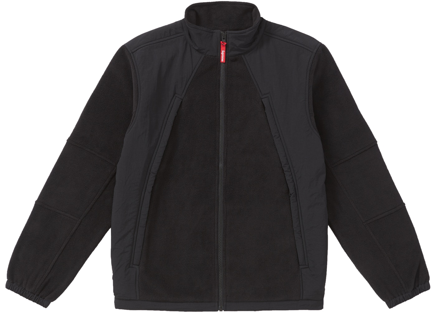 Supreme Polartec Zip Up Jacket Black - StockX News
