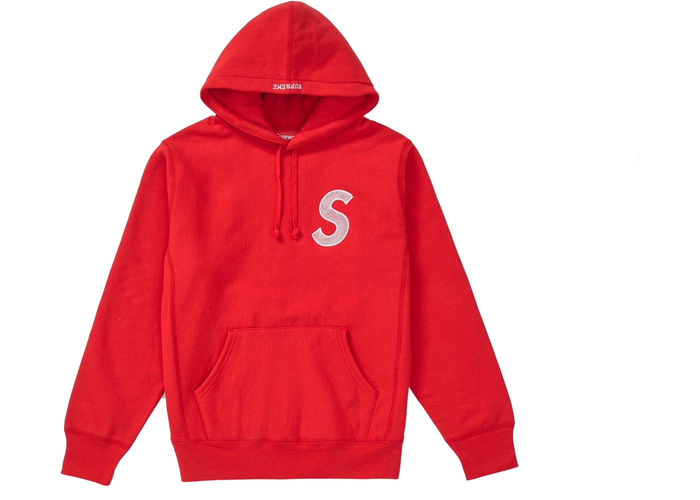 supreme S Logo Hooded Sweatshirt Mサイズカラーレッド