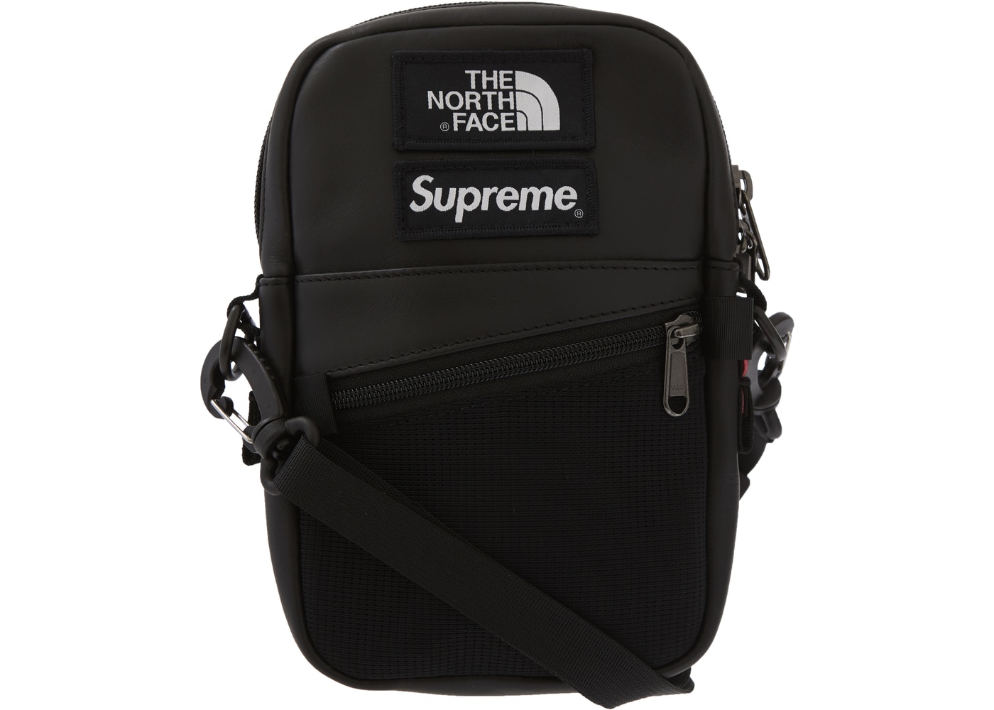 Supreme The North Face Leather Shoulder Bag Black - StockX News
