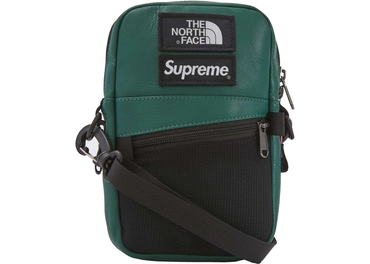 Supreme The North Face Leather Shoulder Bag Green - StockX News
