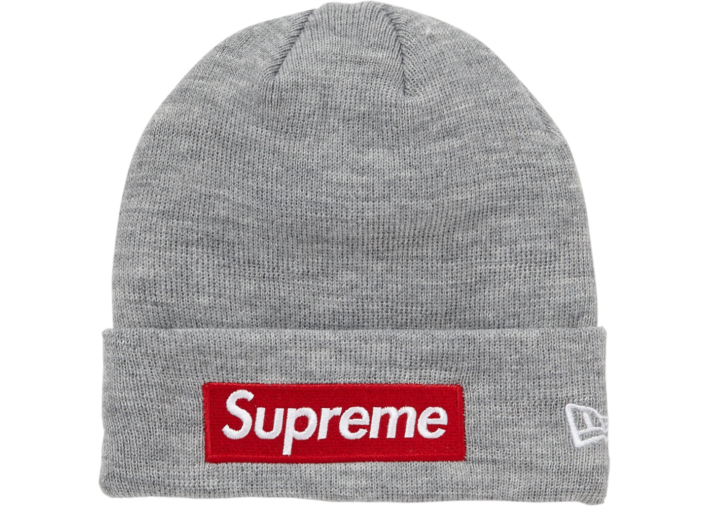 New Era Logo Beanie (FW18) Heather Grey - StockX News