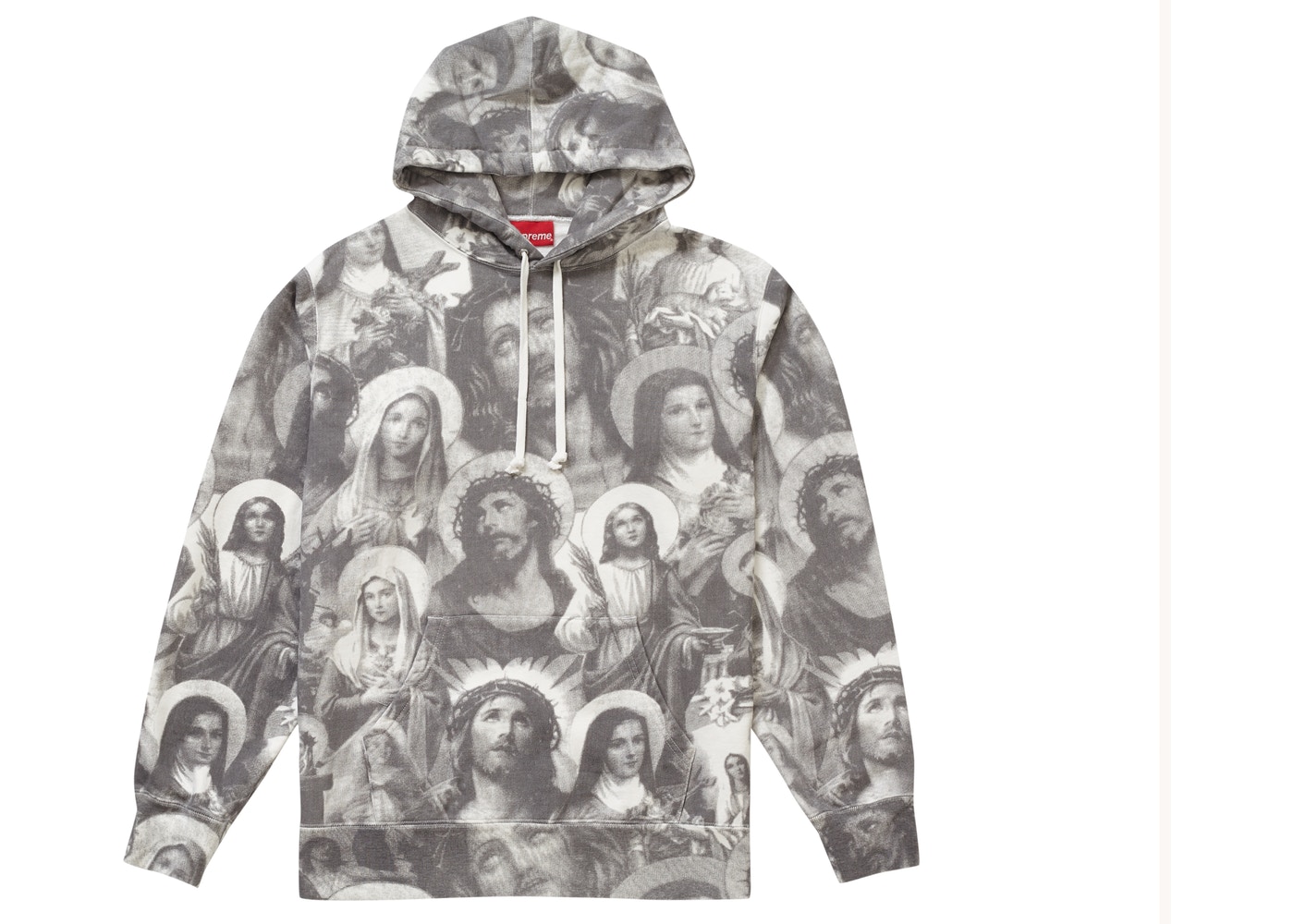 Supreme Jesus and Mary Hooded Sweatshirt Dark Grey - StockX News