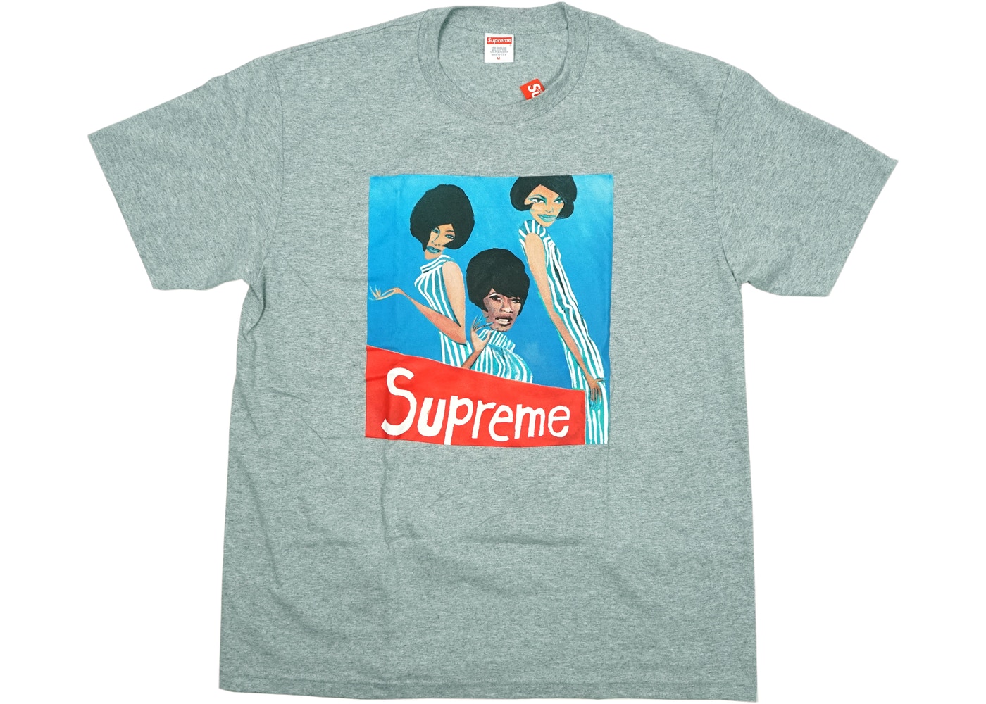 Supreme Group Tee Heather Grey - StockX News