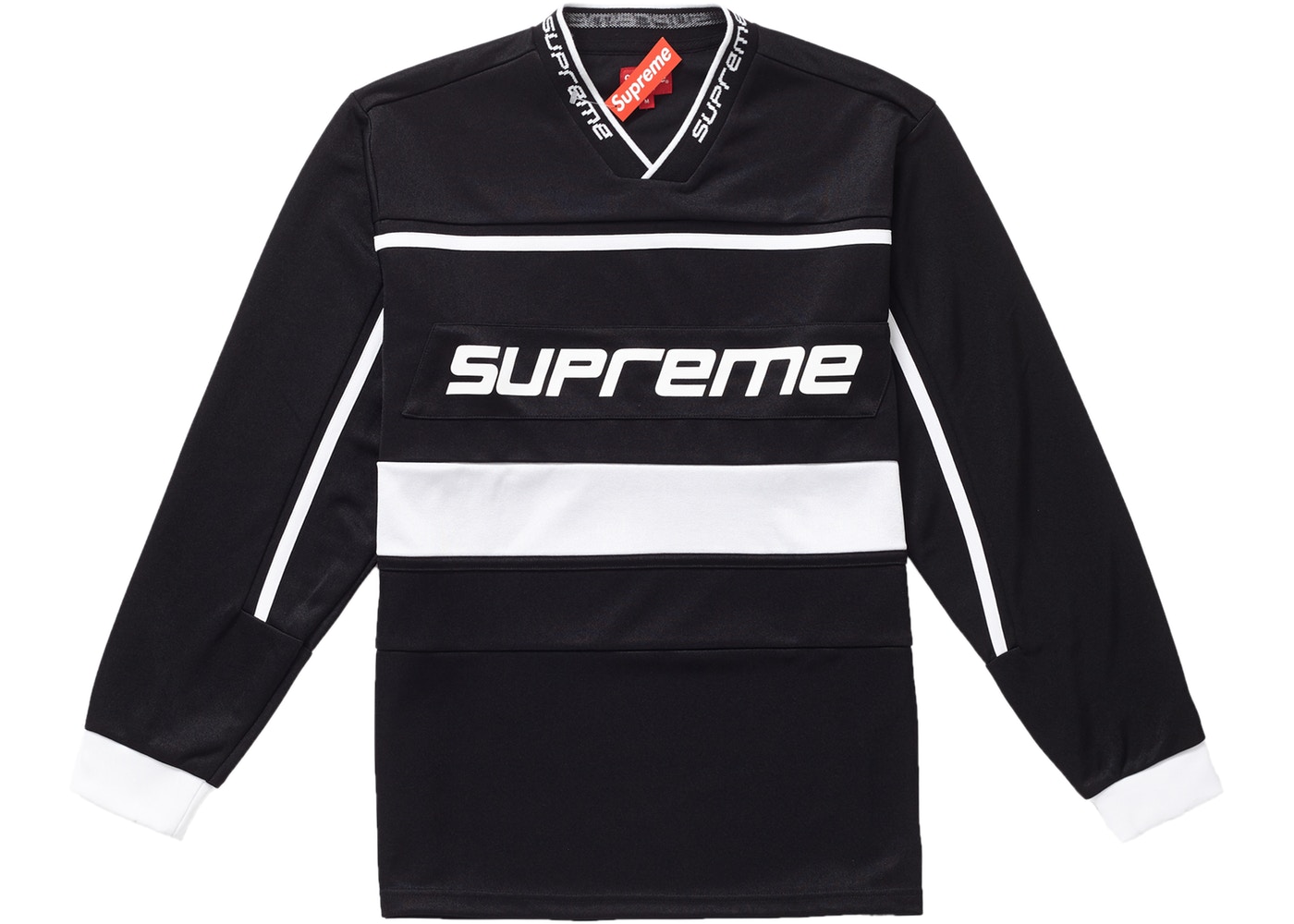 Buy Supreme Eagle Hockey Jersey 'Black' - SS22KN50 BLACK