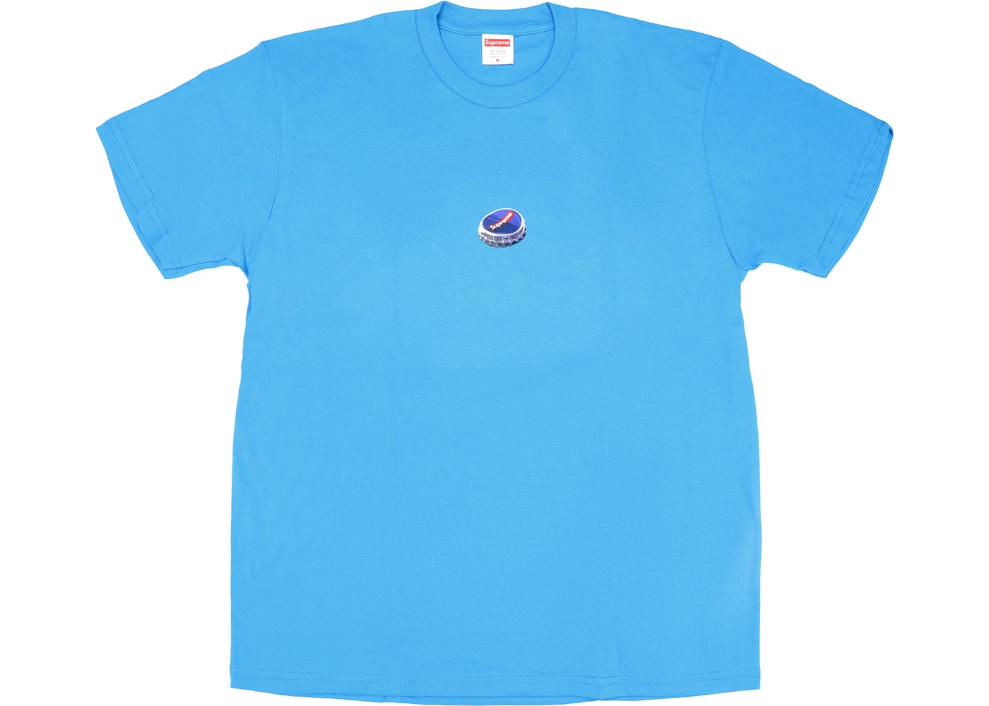 Supreme Bottle Cap Tee Bright Blue - StockX News