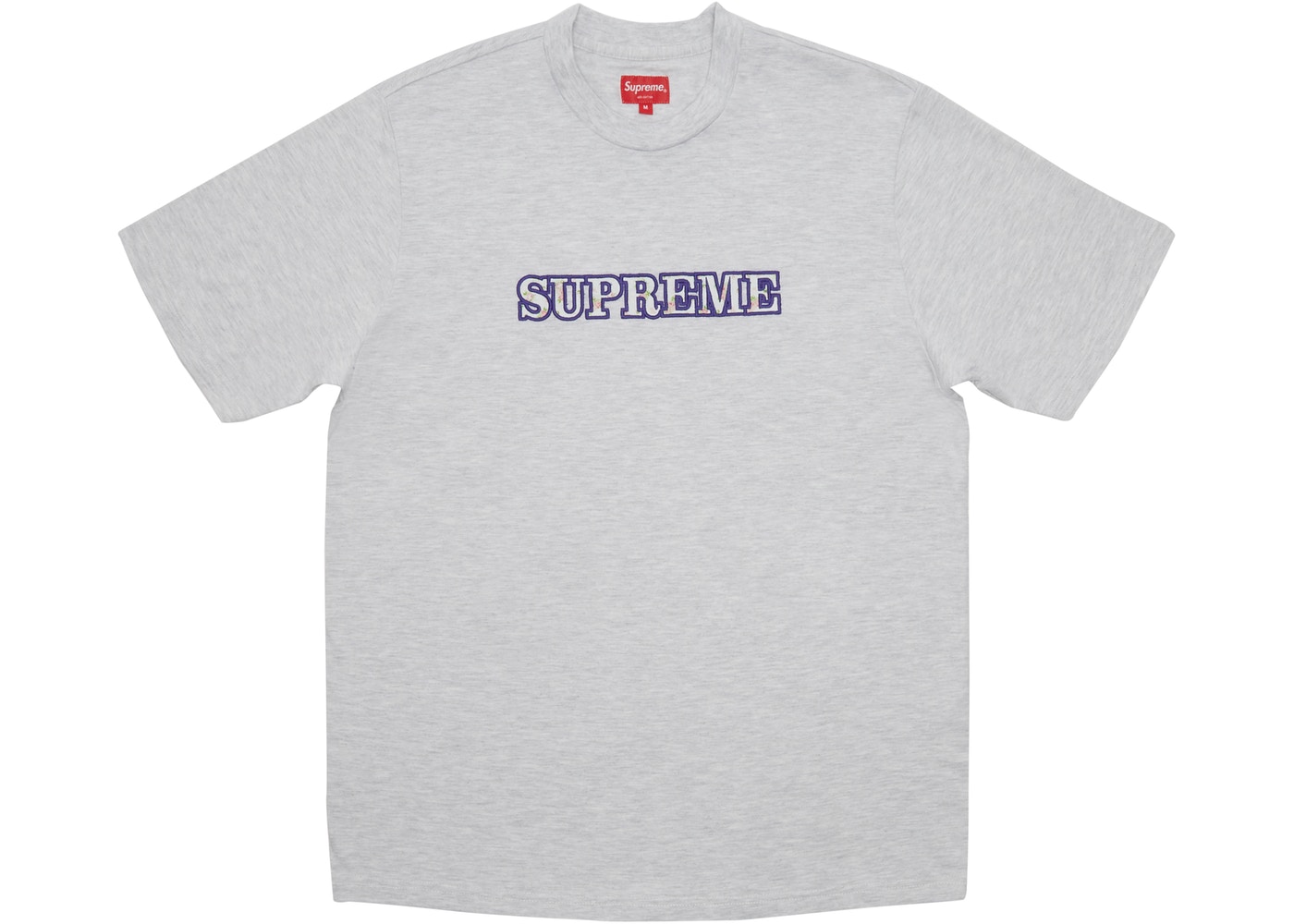 Supreme Box Logo Tee (FW23) Ash Grey Men's - FW23 - US