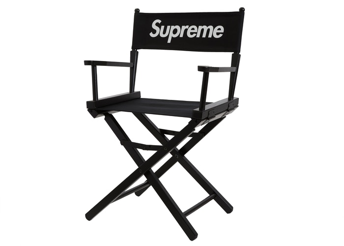 Supreme Director's Chair Black - StockX News