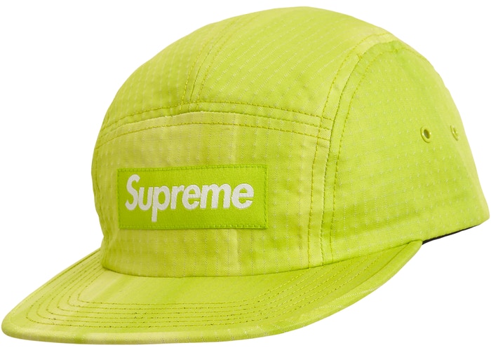 Supreme Tie Dye Ripstop Camp Cap Lime Spring/Summer 2019