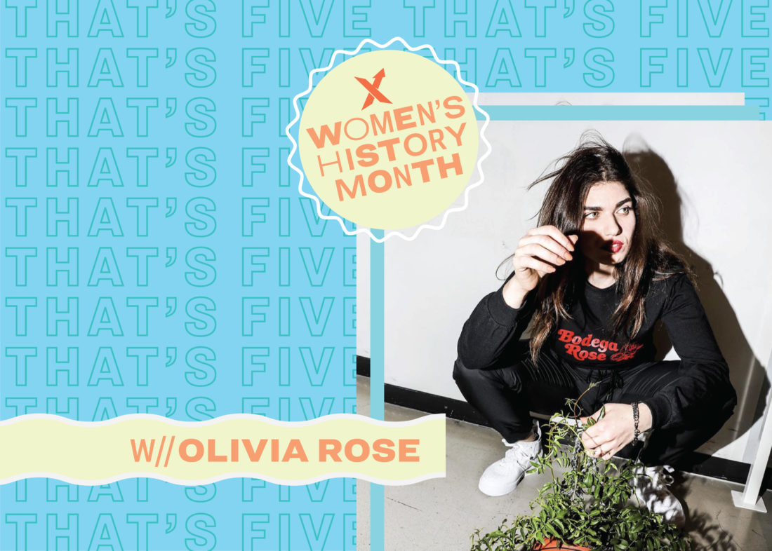 That's 5: WHM | Olivia Rose - StockX News