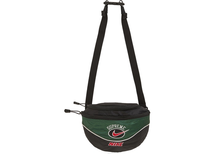 supreme nike shoulder bag purple