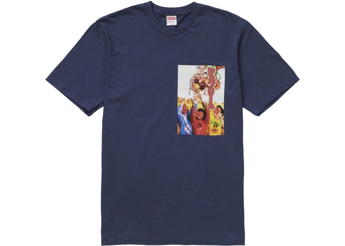 Supreme Sekintani La Norihiro Tee Dark Slate Spring/Summer 2019