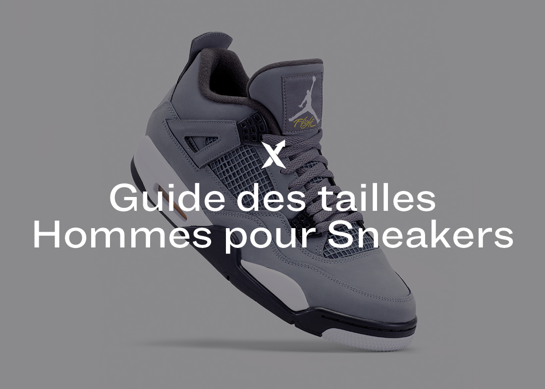Guide des tailles Nike & Adidas