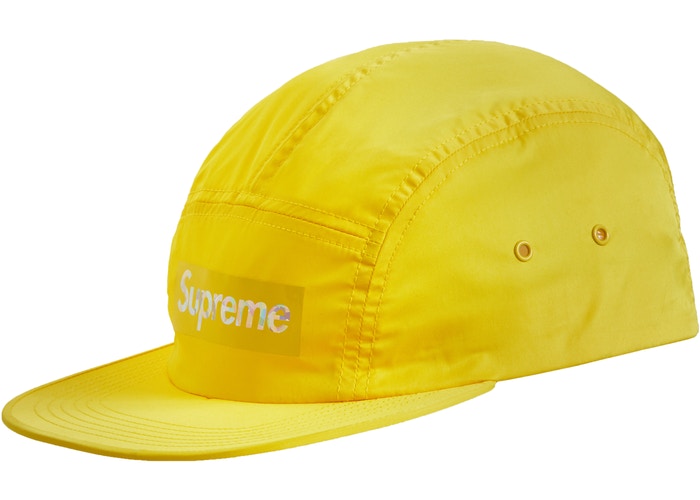 Supreme Holographic Logo Camp Cap Yellow - StockX News